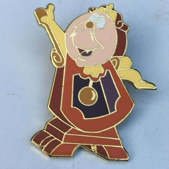 Disney WDCC - Cogsworth from Beauty and the Beast Disney Pin From 2001 - Picture 5 of 5